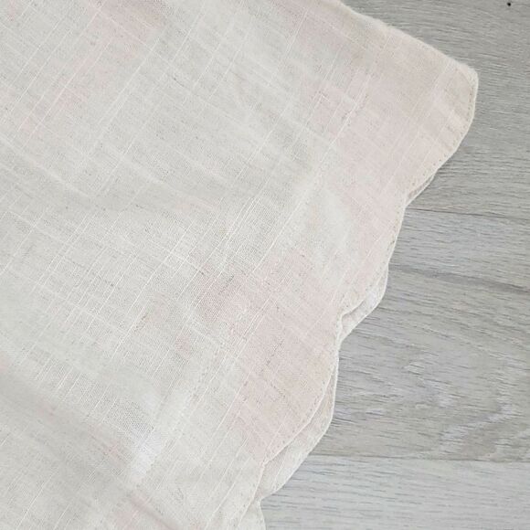 Umgee Woman's Scalloped Bottom Linen Blend Shorts,  NWT,  Size 2Xl - Picture 3 of 5